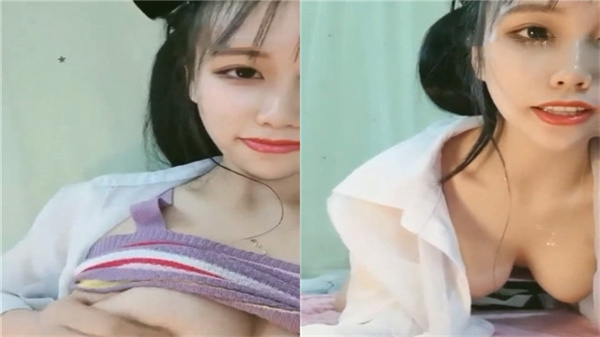 外表清纯水灵的极品美少女,内里淫荡饥渴!黄瓜狂插双穴肛塞自慰高潮喷发